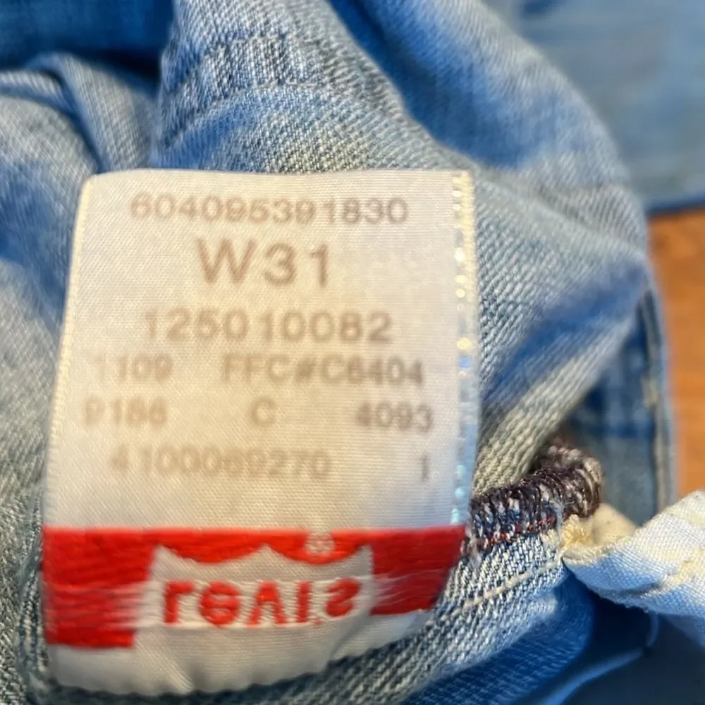 Vintage Levi’s 501 Jeans Buttonfly 31‎